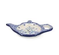 BUNZLAU TEABAG DISH TEAPOT FLORAL PARTY