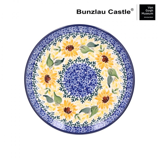 Bunzlau  GEBAKSBORD 16 CM - VGM Zonnebloemen