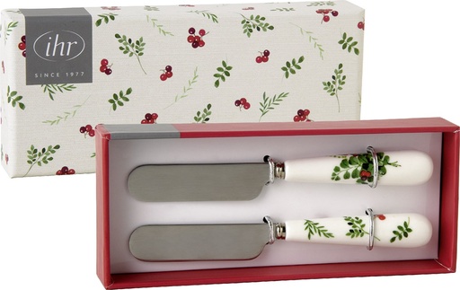 IHR SET VAN 2 BOTERMESJES BERRY ALLOVER