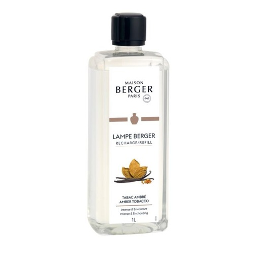 Lampe Berger huisparfum 1L Tabac Ambré / Amber Tobacco (*)