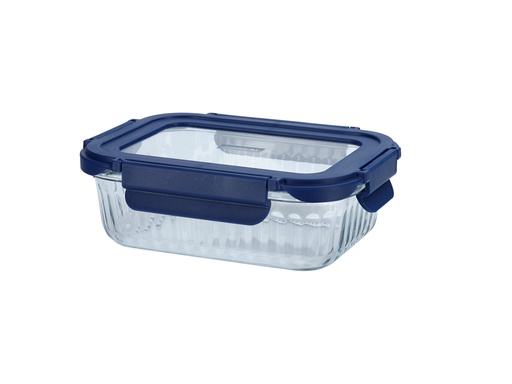 GLAZEN OVENSCHAAL MET DEKSEL 640ML