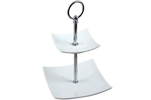 Etagere voor bonbons 15x15xh24cm 