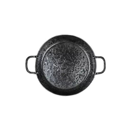 FORGED FRYING PAN Ø 28 CM, 2 HANDGREPEN 