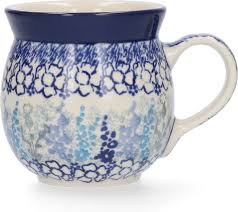 BUNZLAU FARMER MUG 240 ML DELPHINIUM