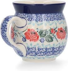 BUNZLAU FARMER MUG 240ML ENGLISH ROSE