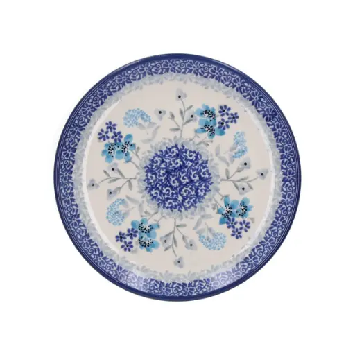 BUNZLAU CAKE DISH 16CM DELICATE BREEZE