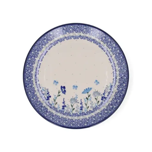 BUNZLAU PLATE 23.5CM FLOWER MEADOW