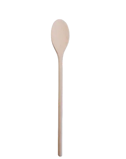HOUTEN KEUKEN LEPEL OVAAL