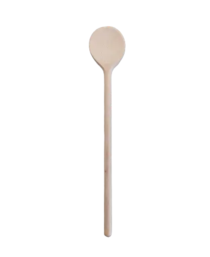 HOUTEN KEUKEN LEPEL ROND