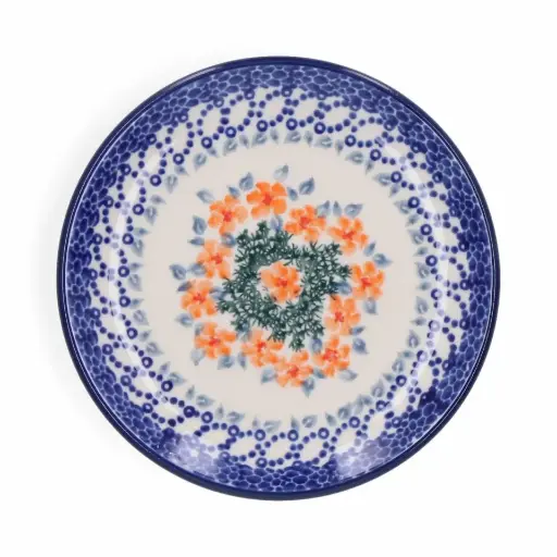 BUNZLAU PETIT FOUR 12.3CM ORANGE BLOSSOM