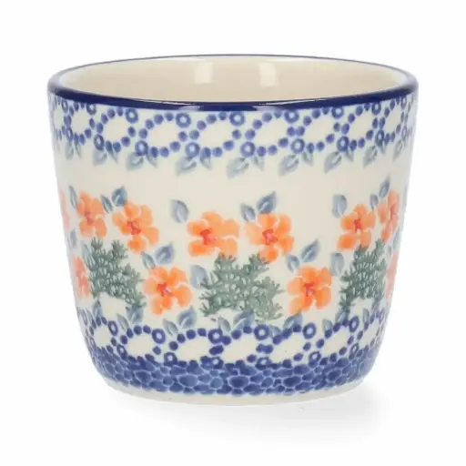 BUNZLAU MUG TUMBLER 220ML ORANGE BLOSSOM