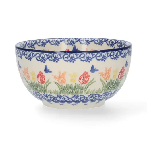BUNZLAU RICE-BOWL 600ML TULIP HEARTS
