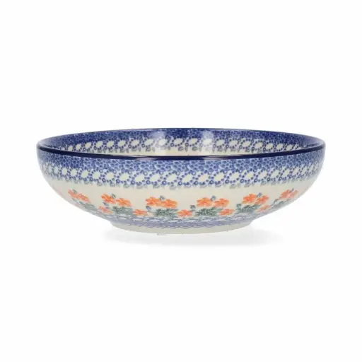 BUNZLAU SERVING BOWL 1250ML ORANGE BLOSSOM