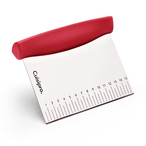 Cuisipro Deegsnijder/schraper ROOD
