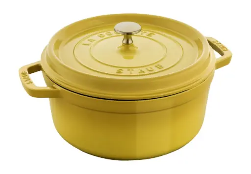 Ronde braadpan gietijzer 26 cm - 5,25 L - Citroen