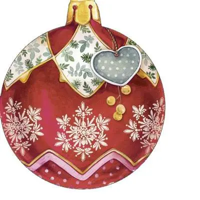 IHR KERSTBAL SERVET 12X 