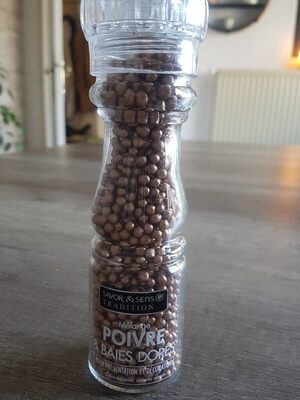 gouden  peper molen 75gr  