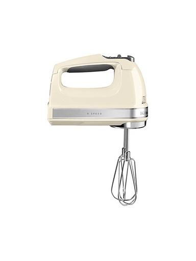 KITCHENAID Handmixer 9 SPEED AMANDELWIT 