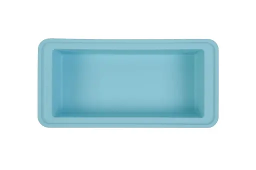 The Original Food Cube mealprepbak 1 liter silicone Blue 