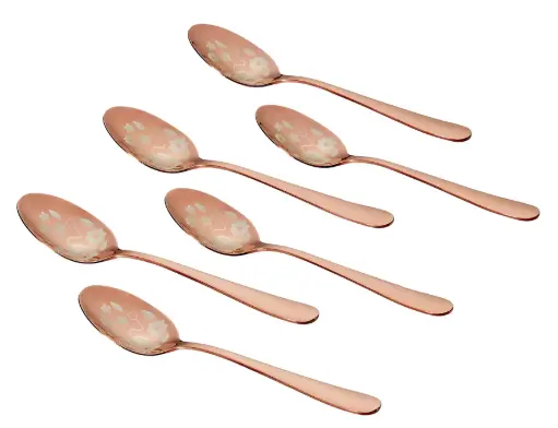 T BAR THEELEPELS ROSE 6 STUKS