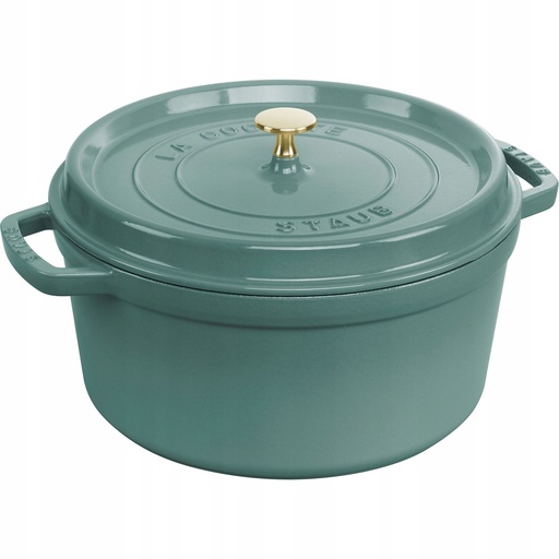 Staub La Cocotte braadpan 28cm eucalyptus 6.7 Ltr