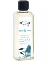 Lampe Berger Huisparfum 500ml Aroma Happy - Fraîcheur Aquatique / Aquatic Freshness